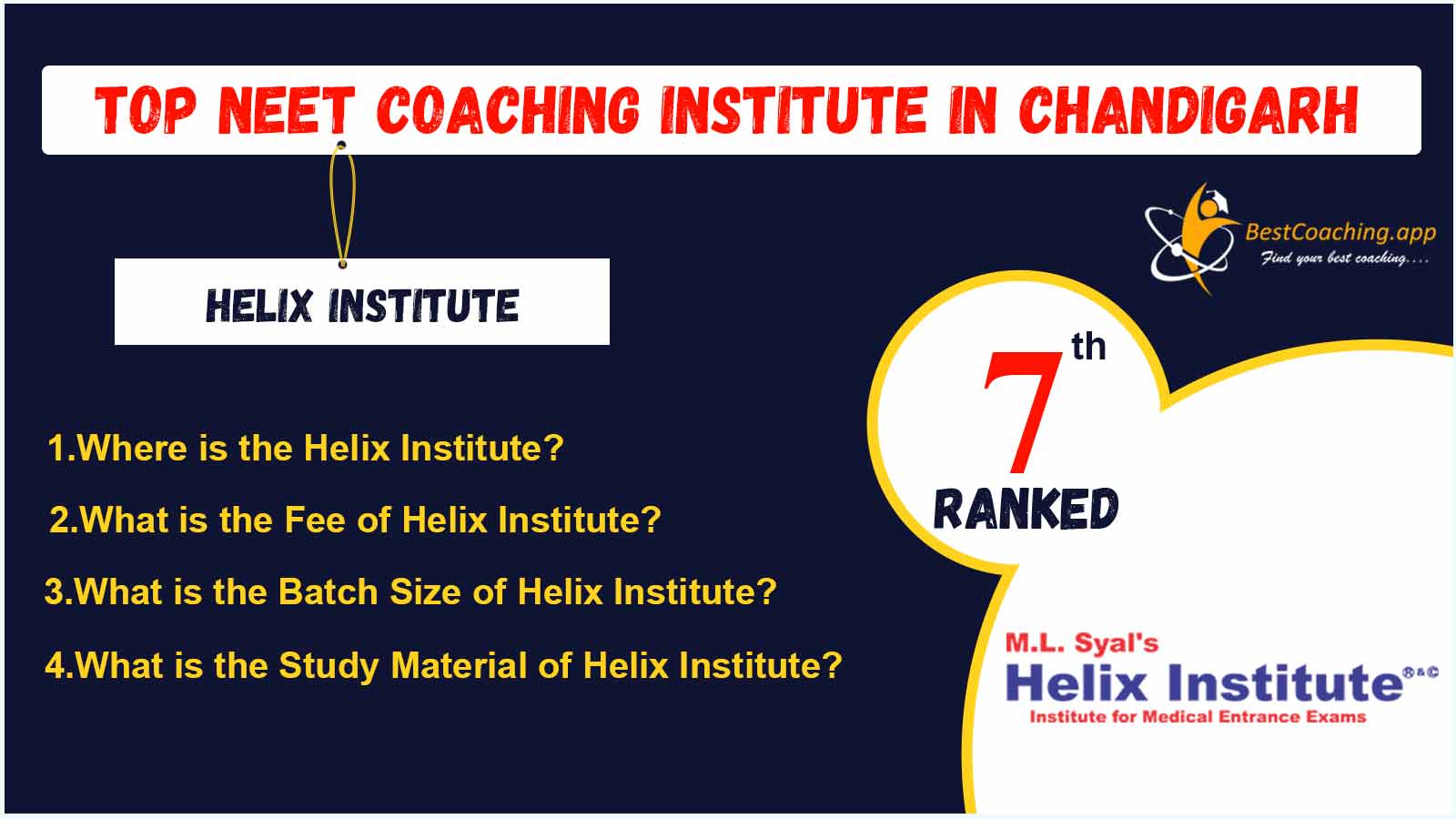 Top Neet Coaching of Chandigarh