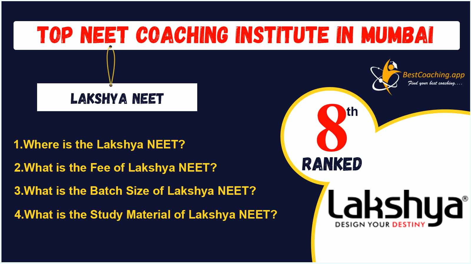 Best NEET Coaching centers in Mumbai
