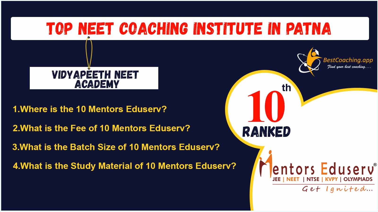 Best Neet coaching institute in PATNA
