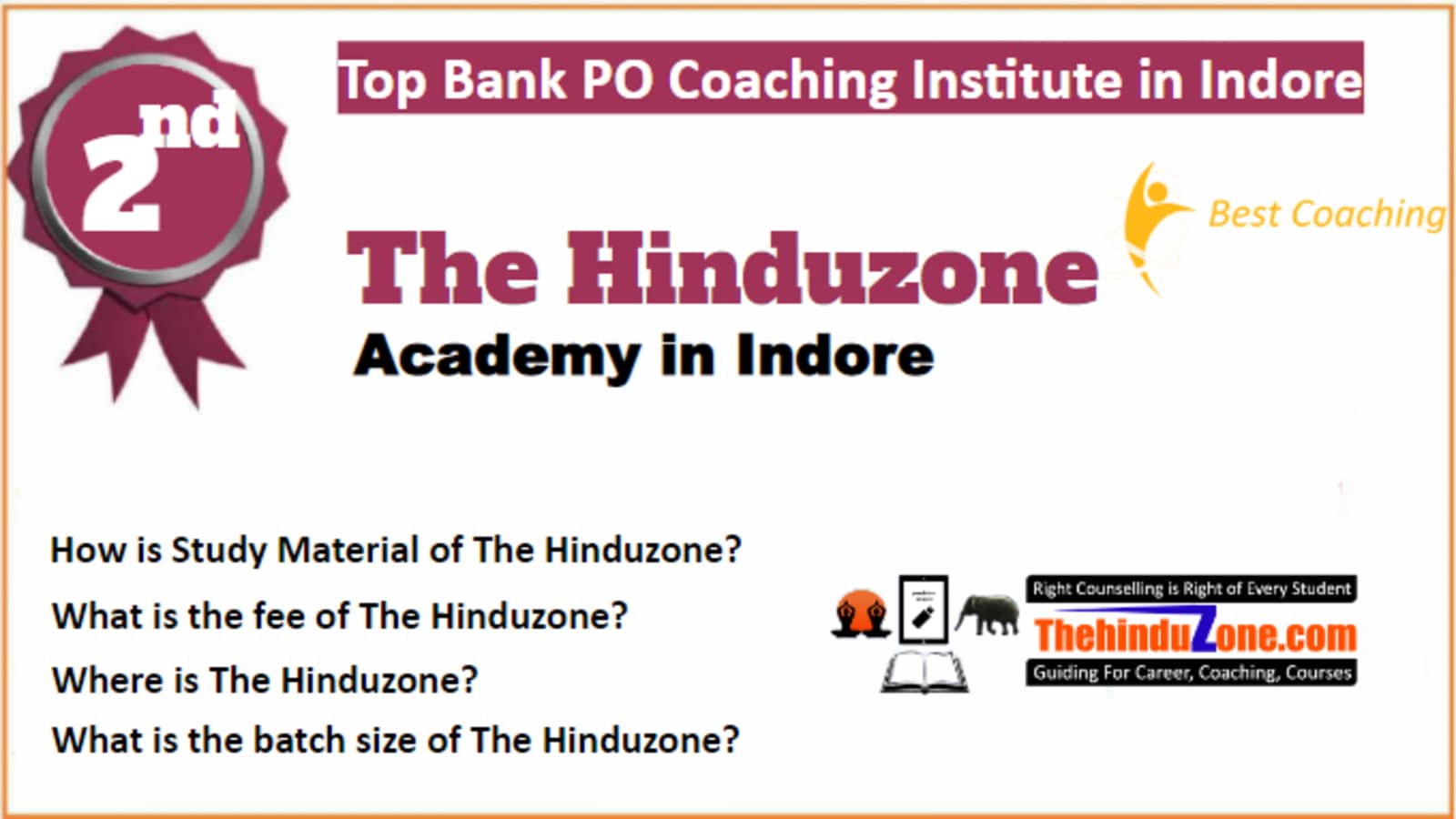 Rank 2 Best Bank PO Coaching in Indore