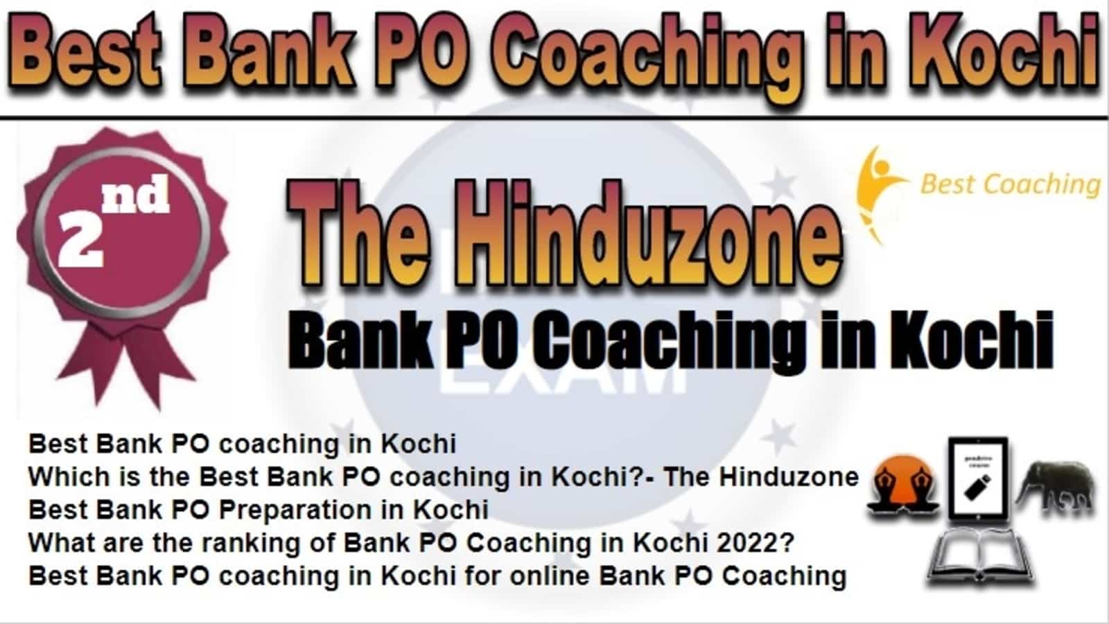 Rank 2 Best Bank PO Coaching in Kochi