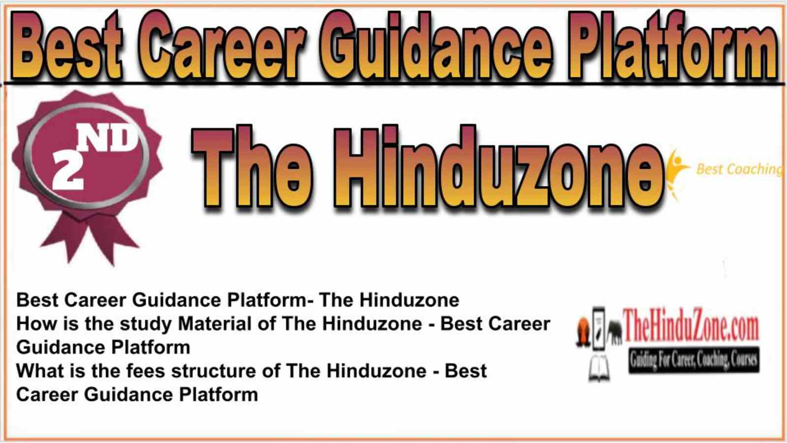 Rank 2 best career guidance Platform in India