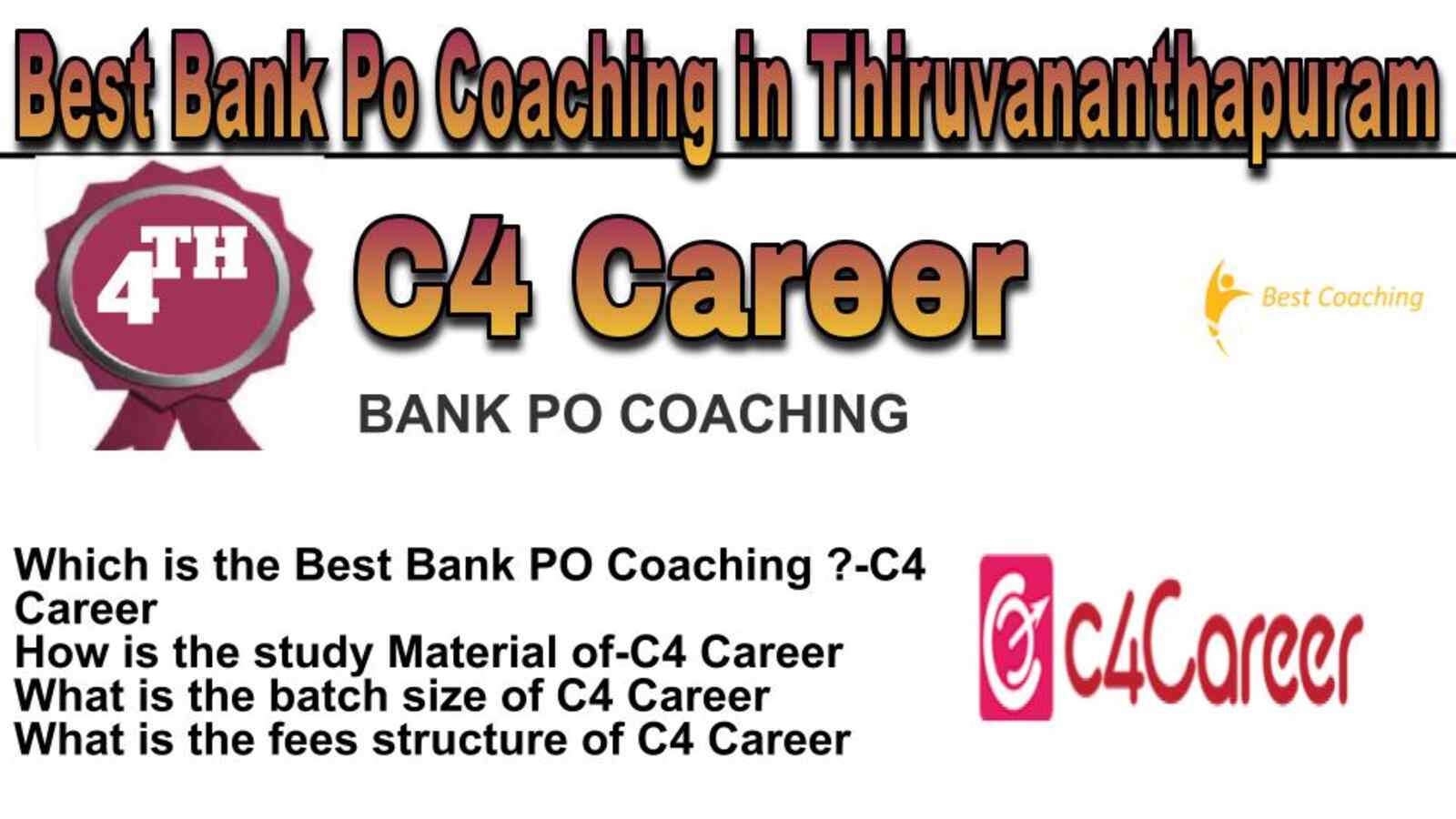 Rank 4 best bank po coaching in Thiruvananthapuram