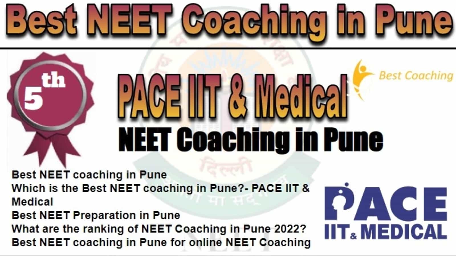 Rank 5 Best NEET Coaching in Pune