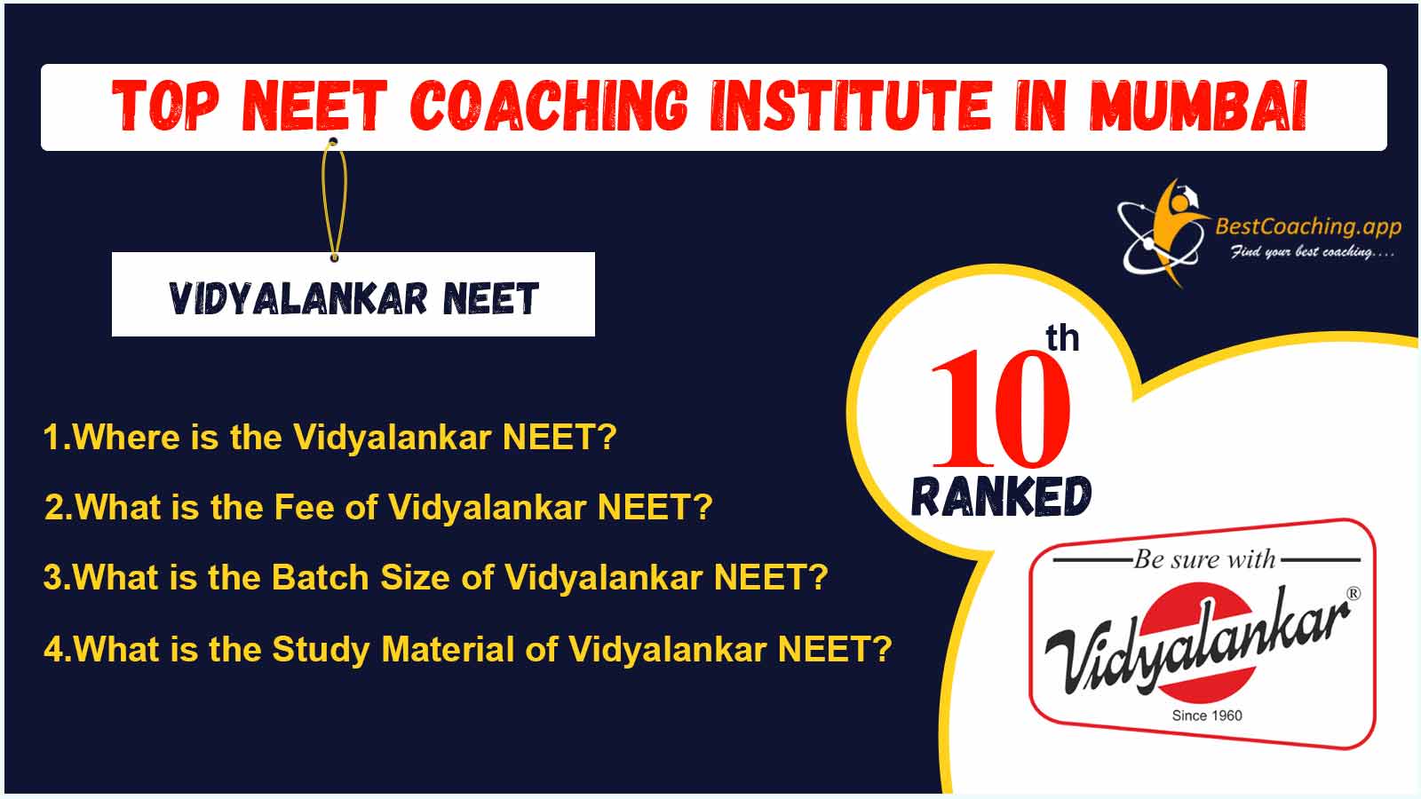 Best NEET Coaching in Mumbai