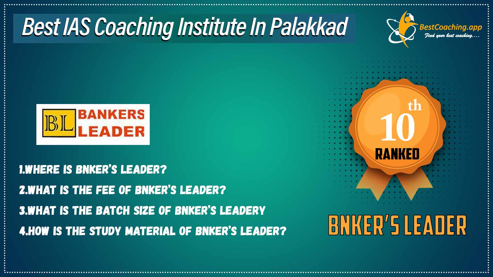 Top IAS Coaching in Palakkad