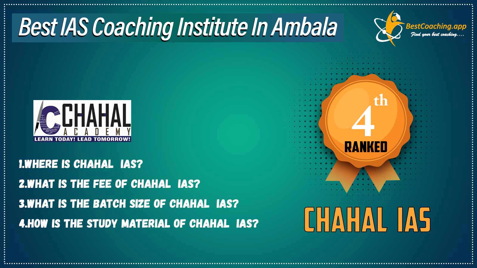 Top IAS Coaching in Ambala
