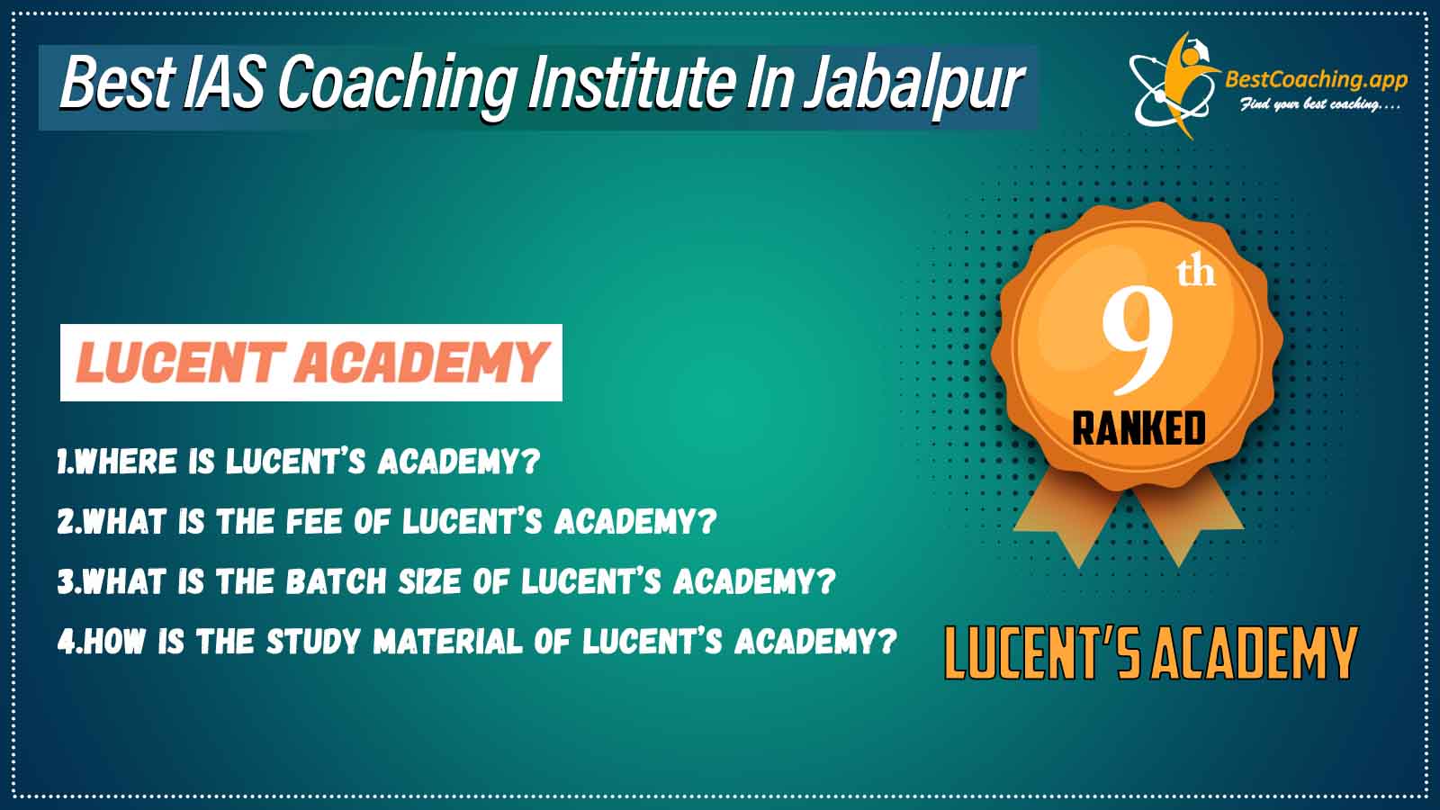 Top IAS Coaching In Jabalpur