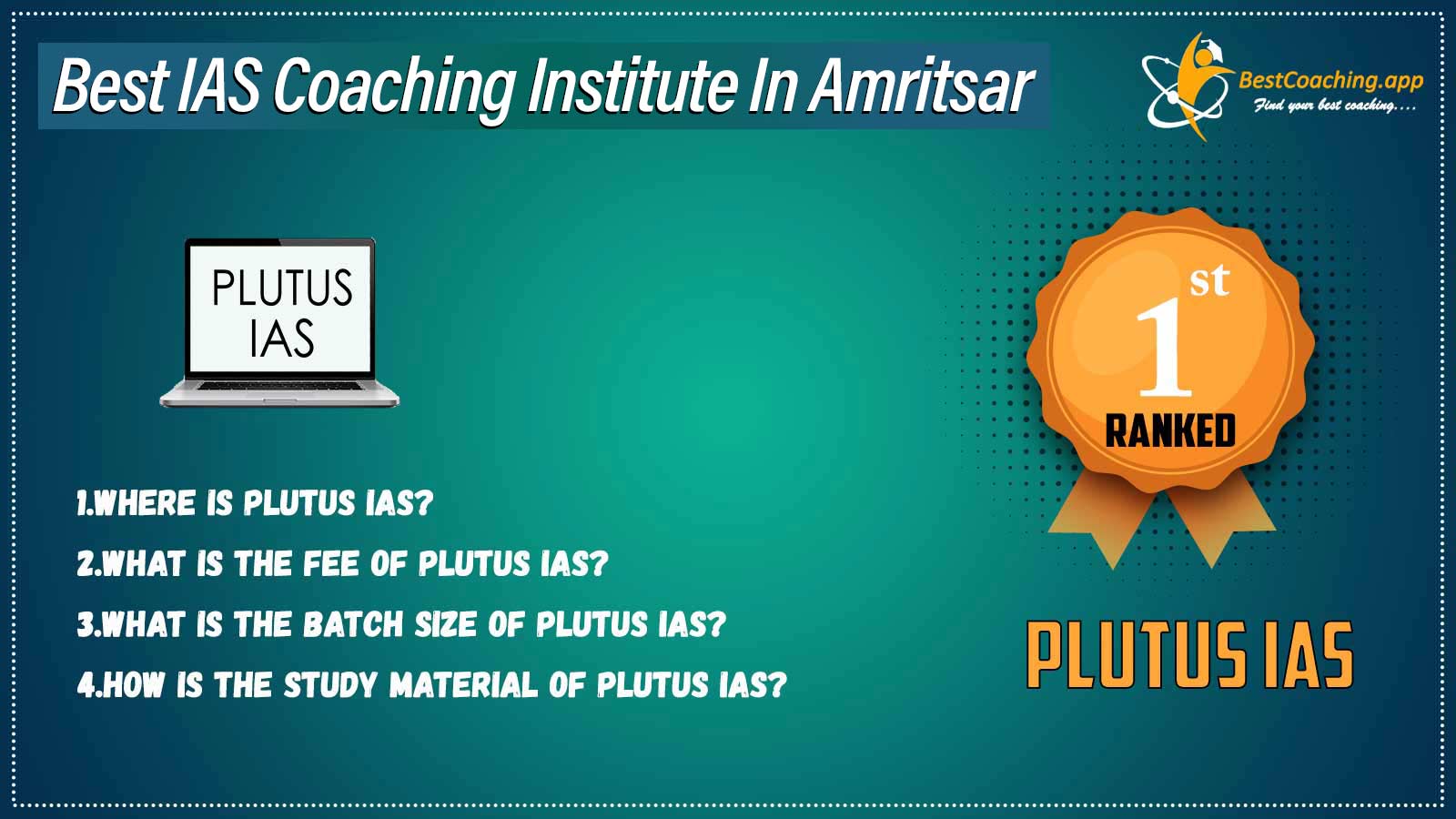 Top IAS Coaching in Amritsar