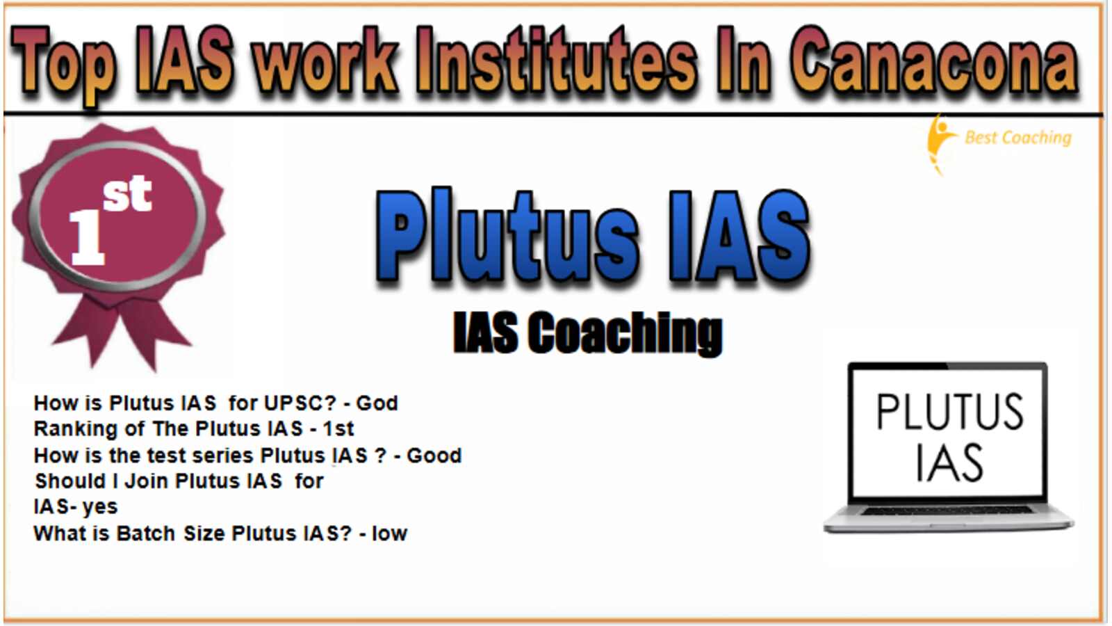Plutus IAS In canacona