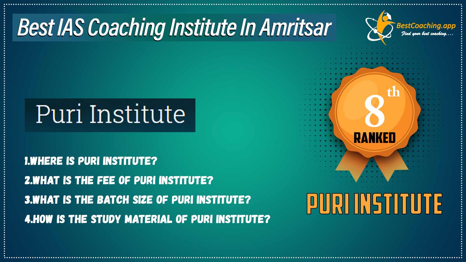 Top IAS Coaching in Amritsar