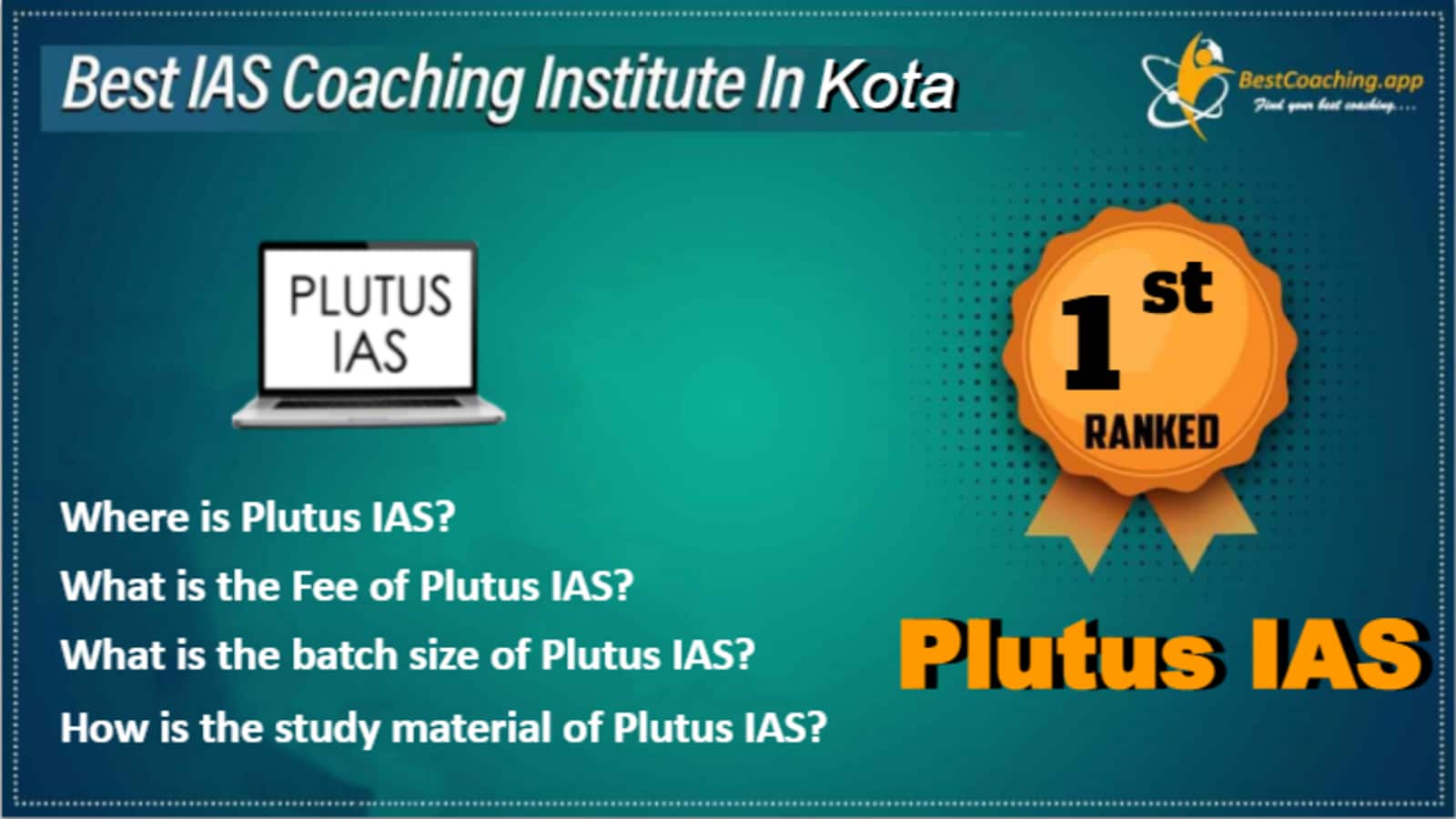 Rank 1 Best IAS Coaching In Kota
