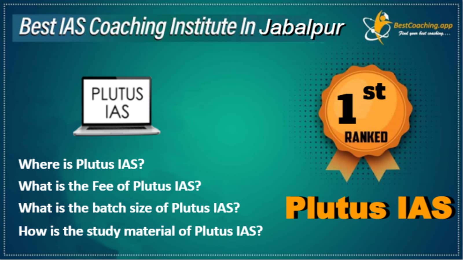 Rank 1 Best IAS Coaching in Jabalpur