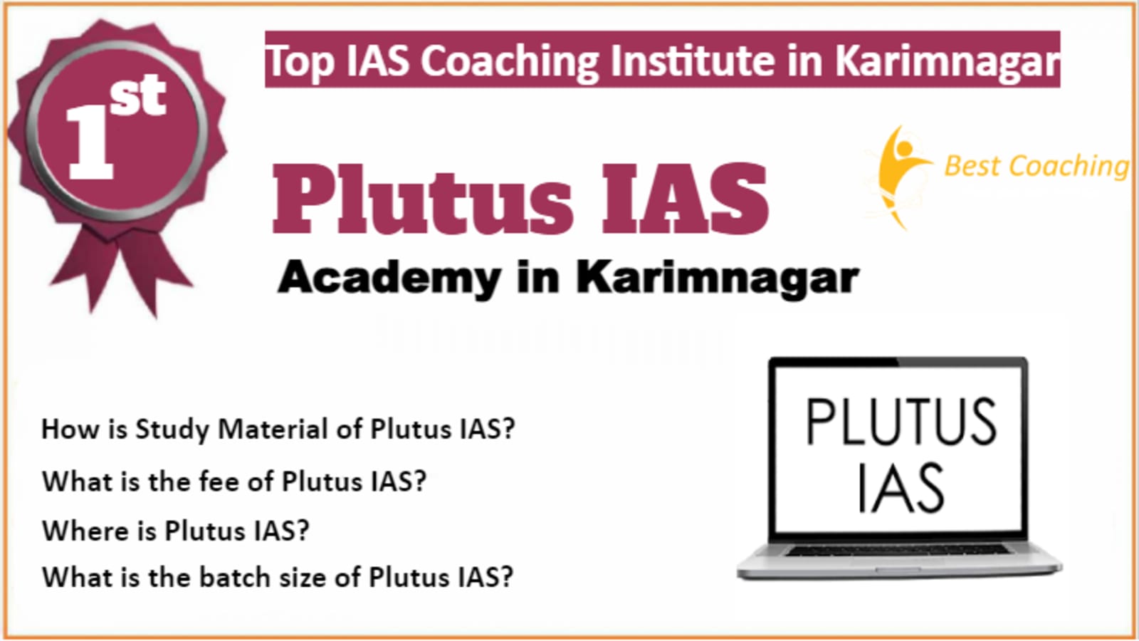Rank 1 Best IAS Coaching in Karimnagar