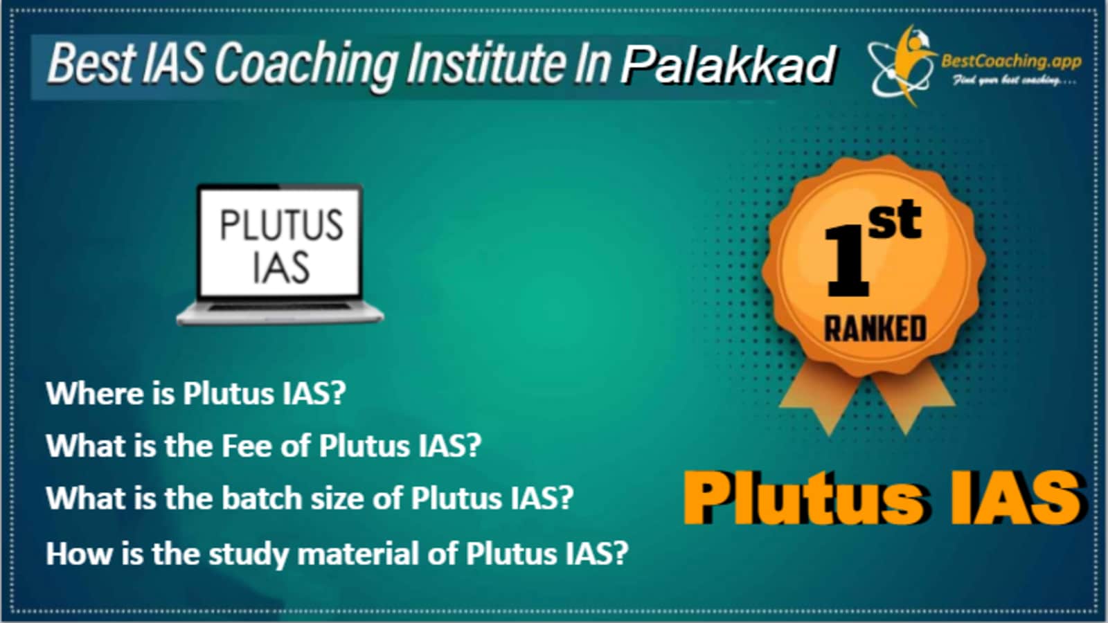 Rank 1 Best IAS Coaching in Palakkad