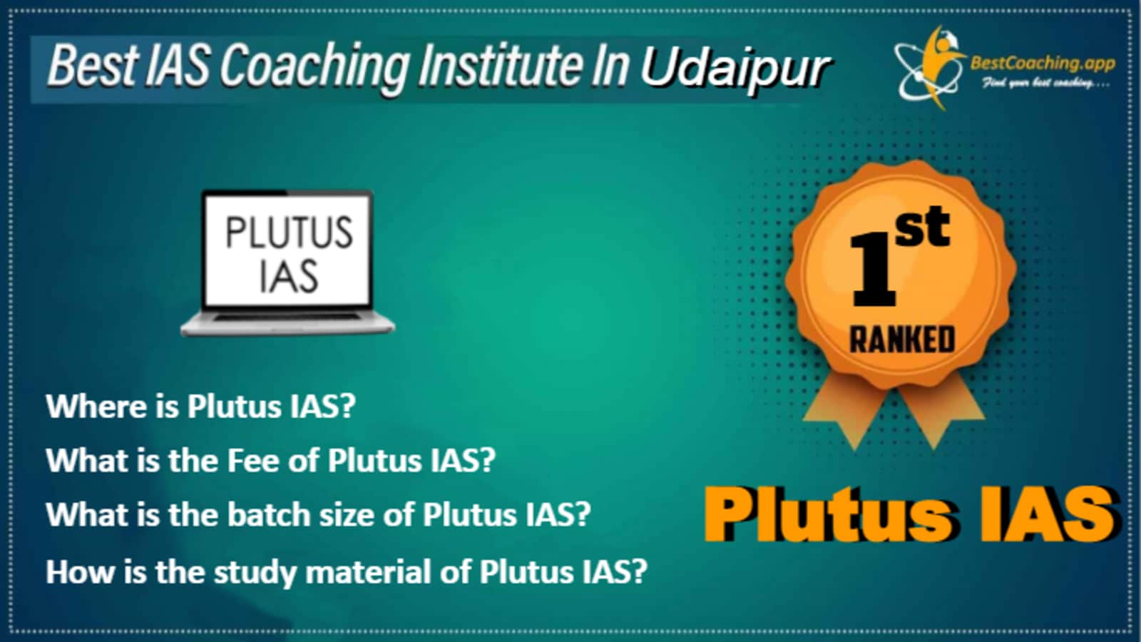 Rank 1 Best IAS Coaching in Udaipur