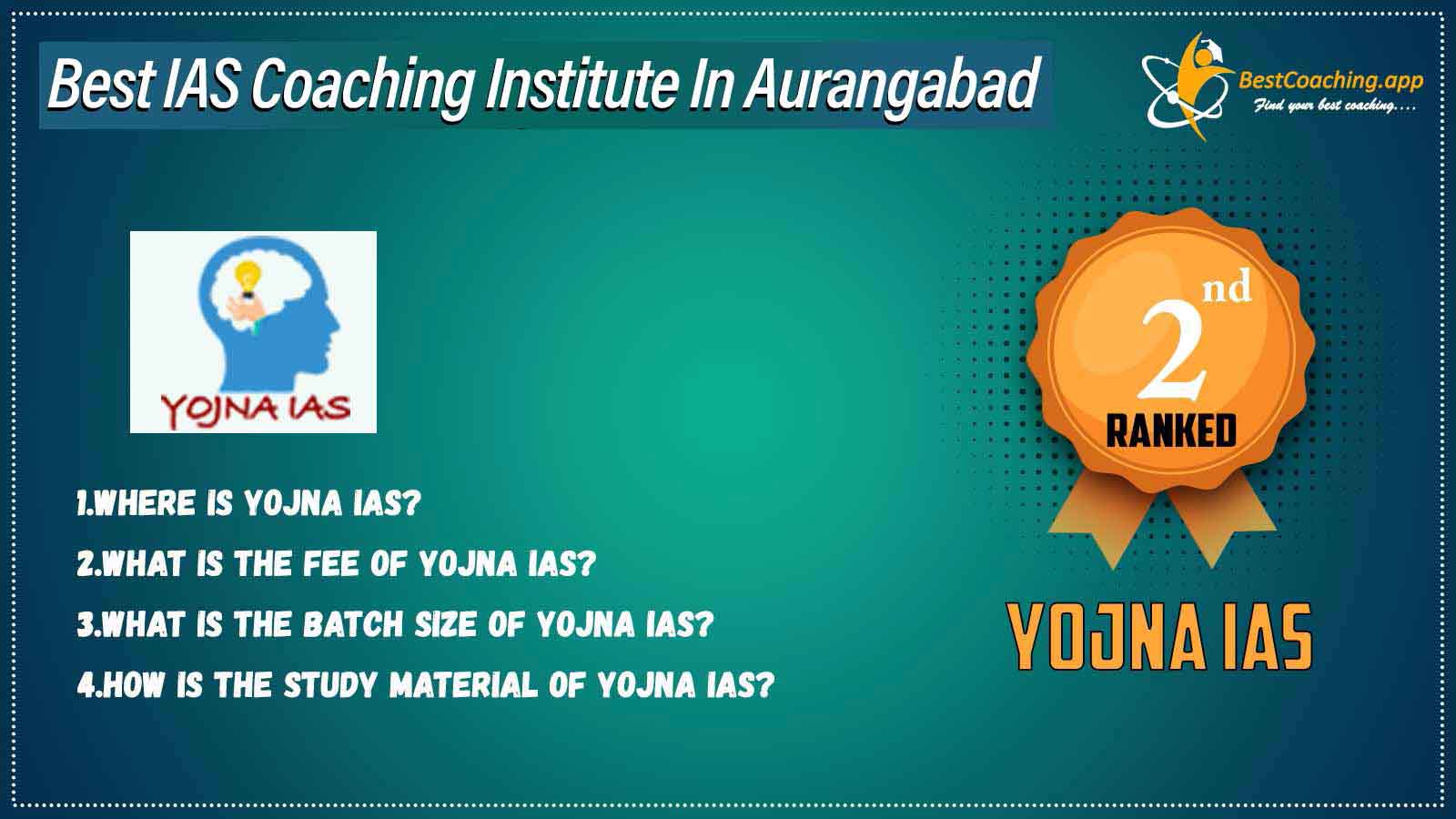 Rank 2 Best IAS Coaching in Aurangabad