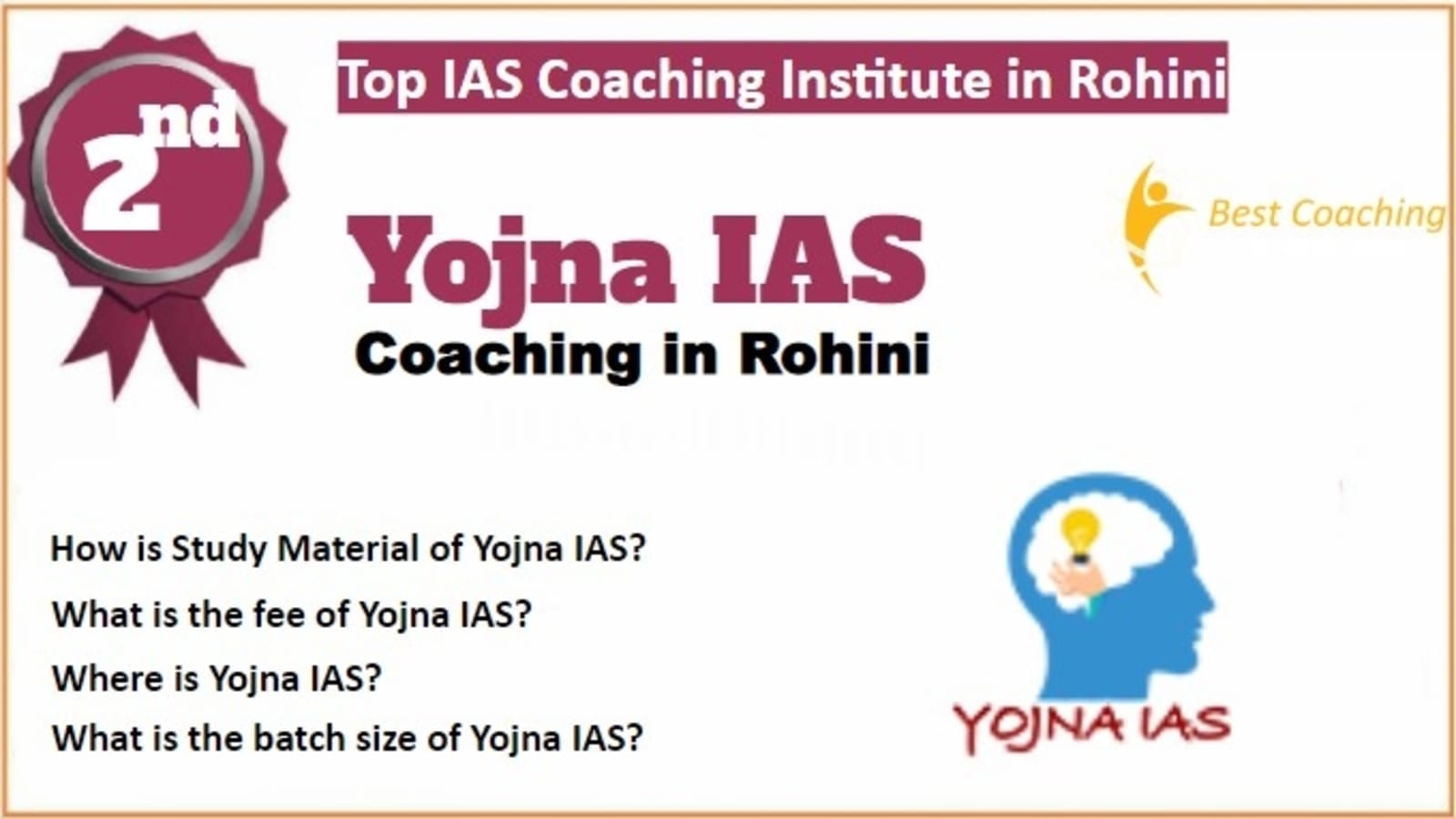 Rank 2 Best IAS Coaching in Rohini