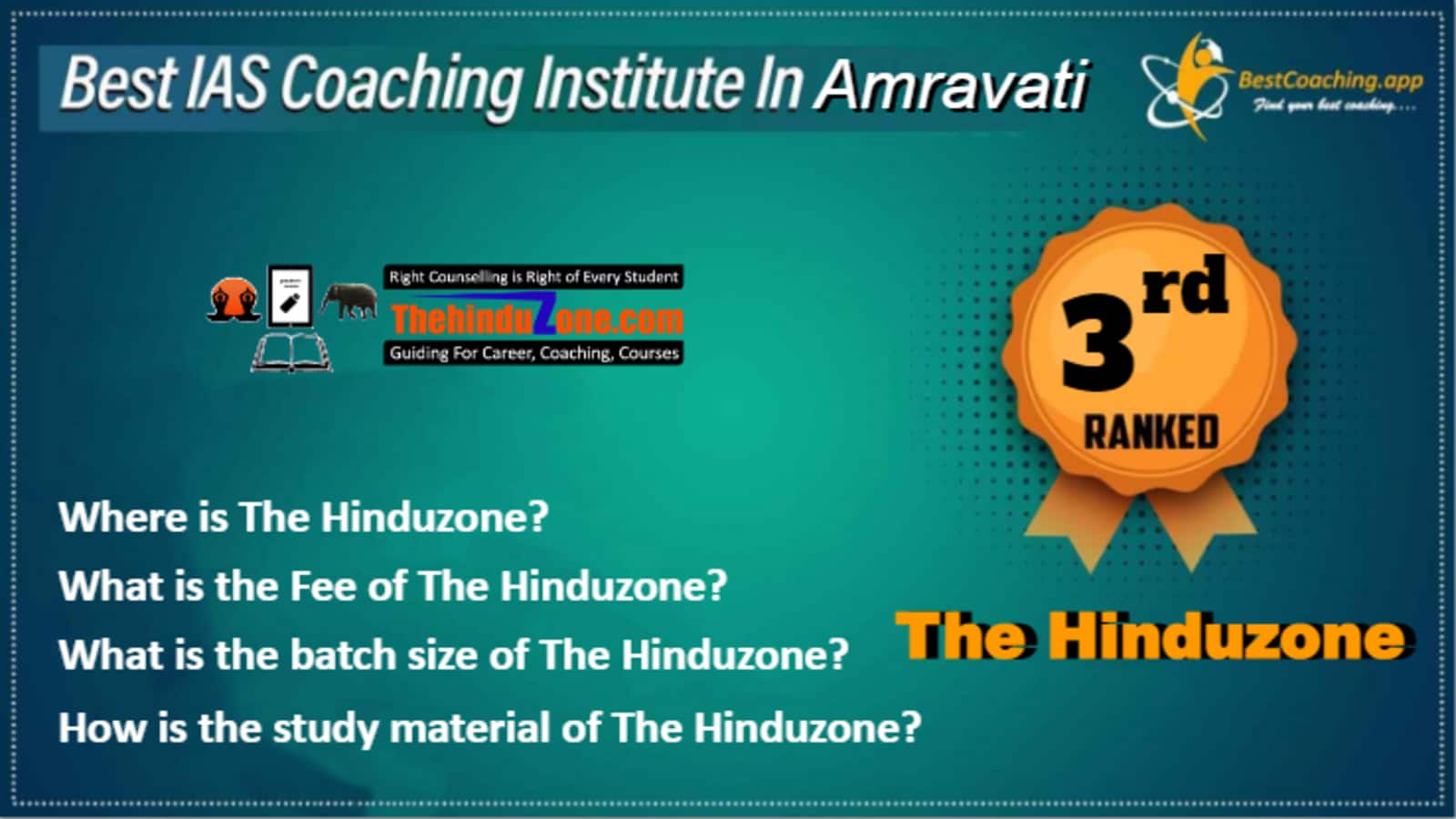 Rank 3 Best IAS Coaching In Amravati