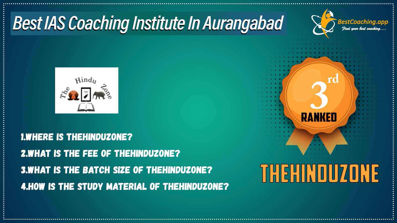 Rank 3 Best IAS Coaching in Aurangabad