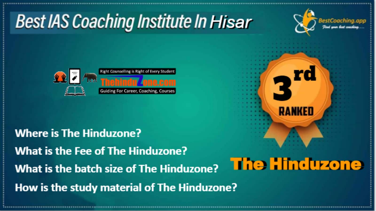 Rank 3 Best IAS Coaching in Hisar