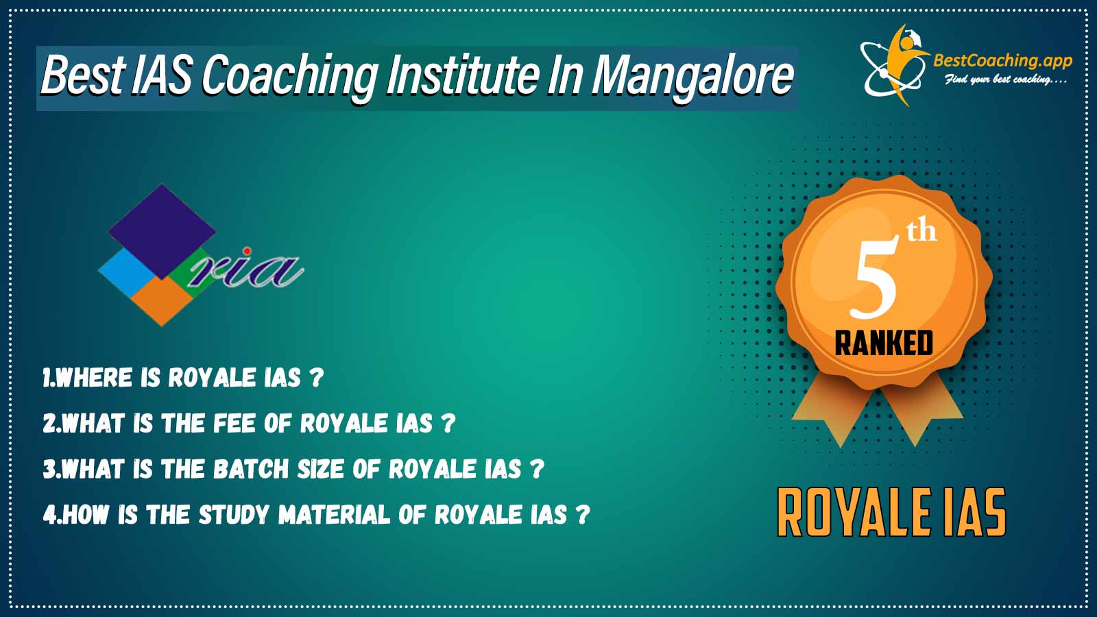 Top IAs Coaching in Mangalore