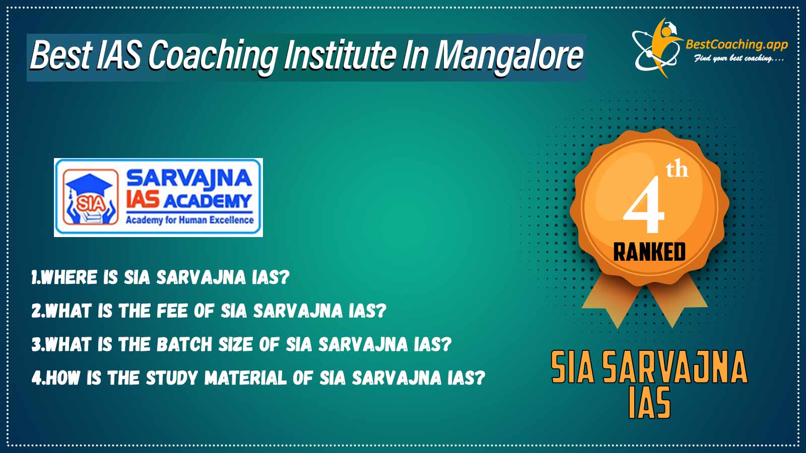 Top IAs Coaching in Mangalore