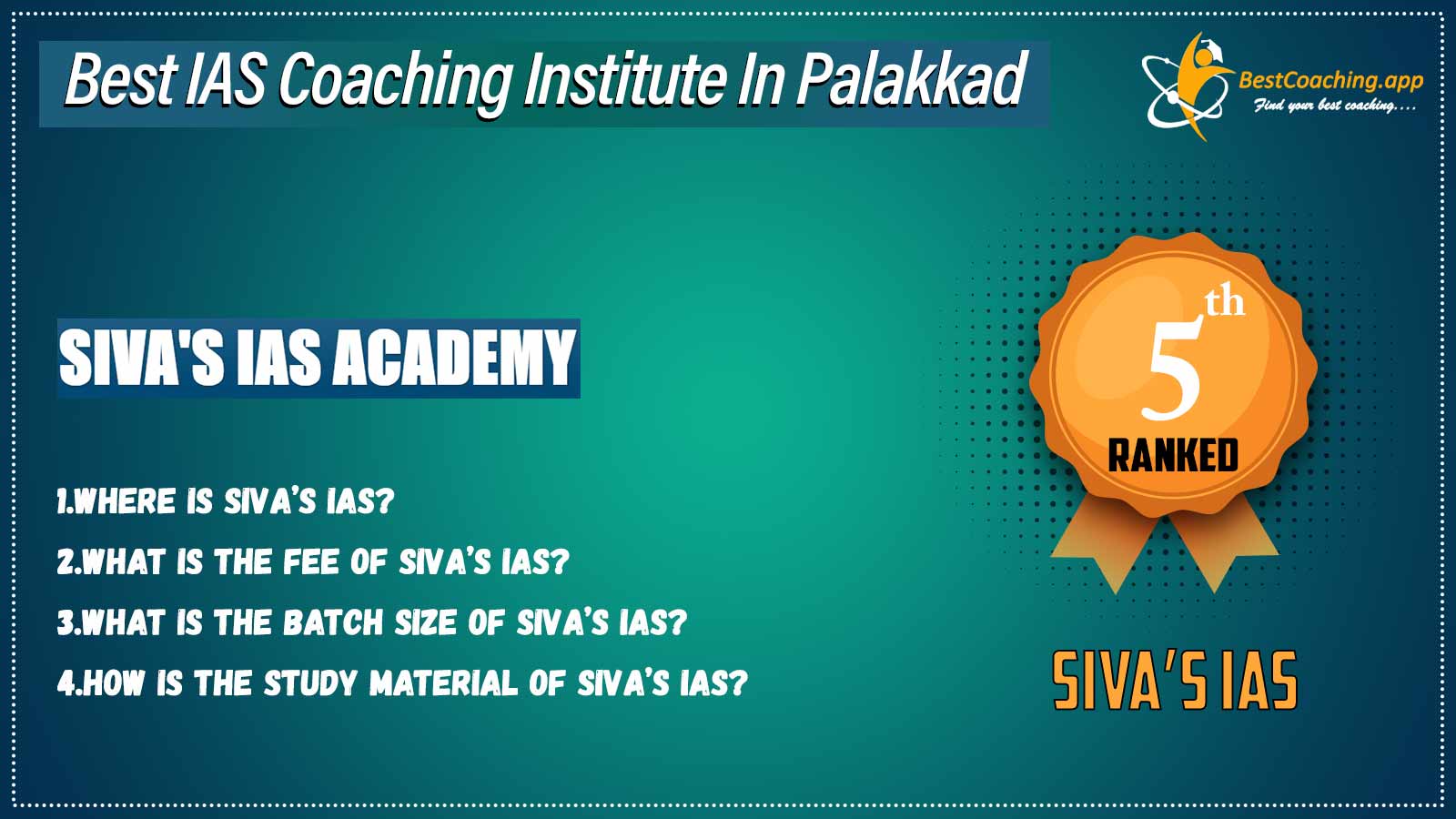 Top IAS Coaching in Palakkad