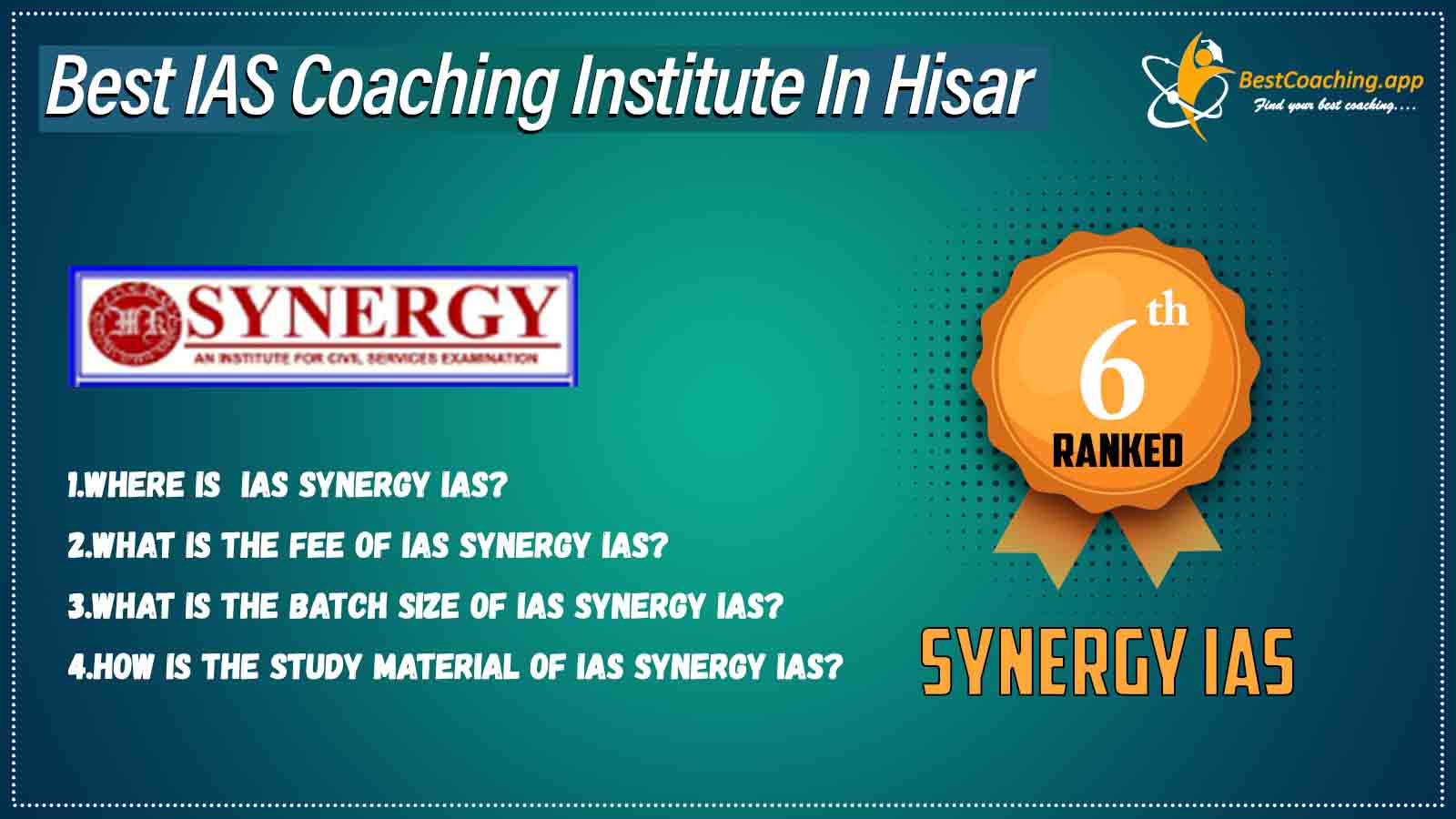Best IAS Coaching Institute in Hisar