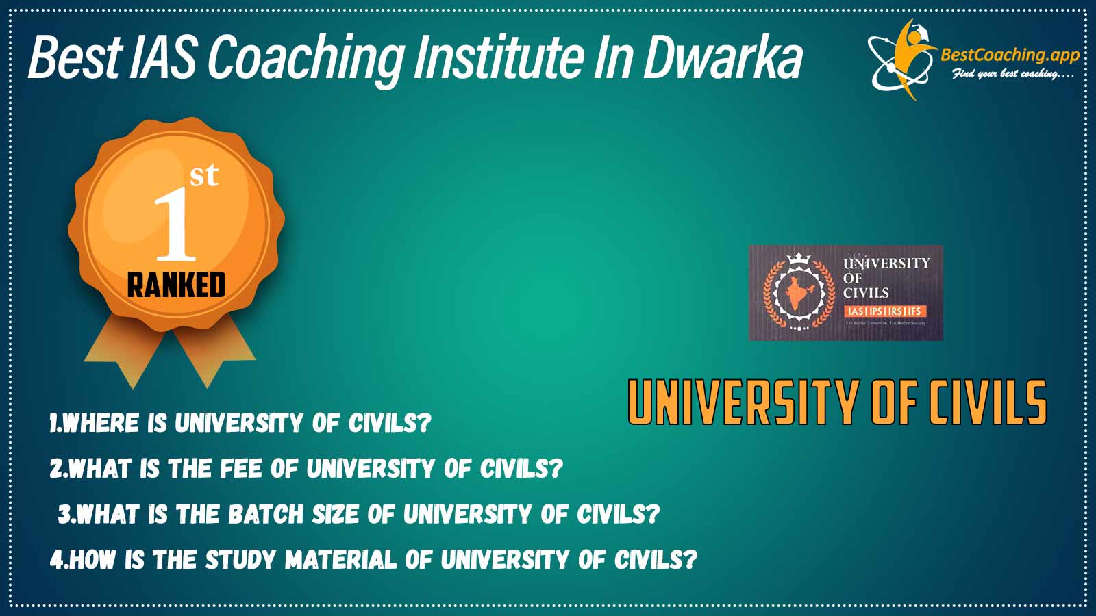 Top IAS Coaching in Dwarka