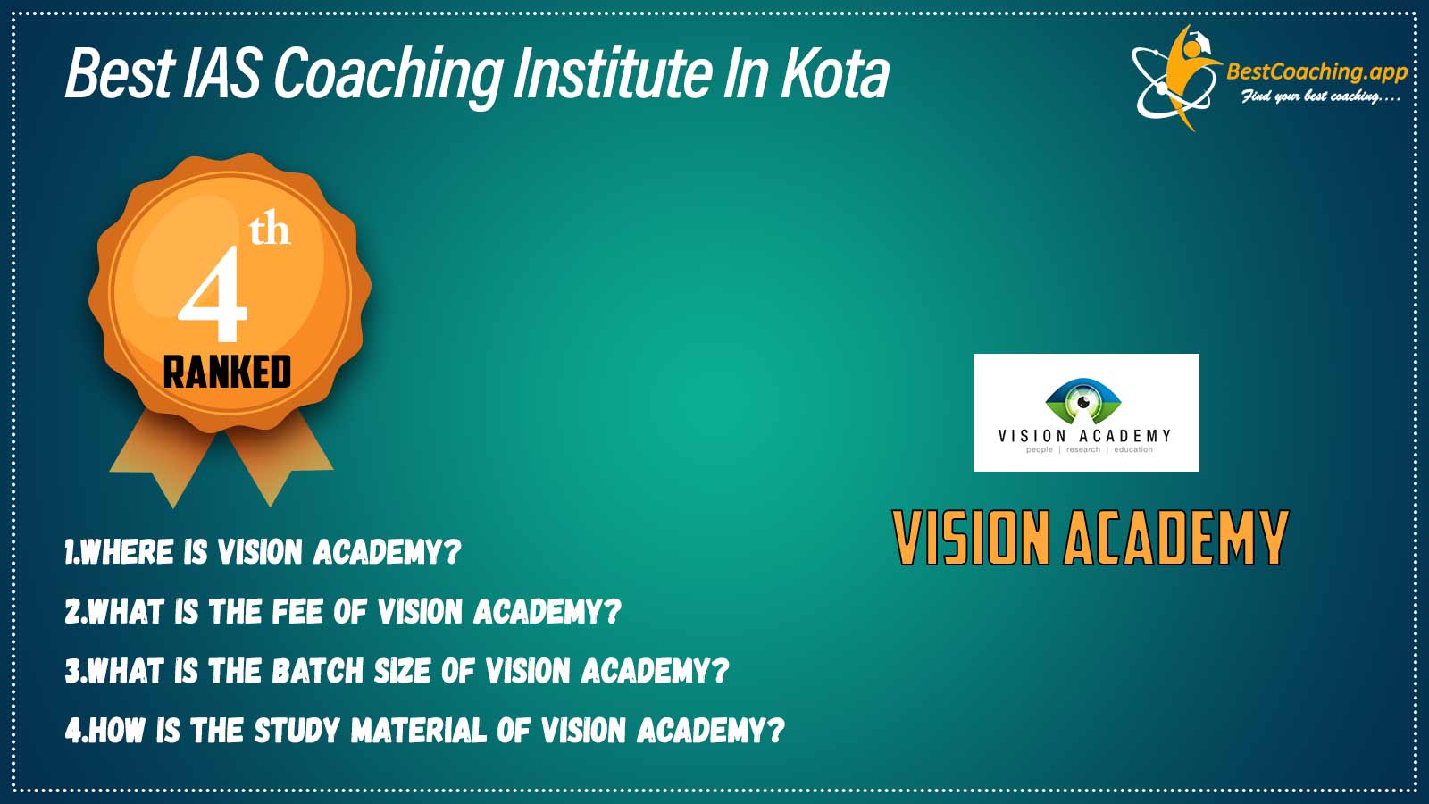 Best IAs Coaching Institute in Kota