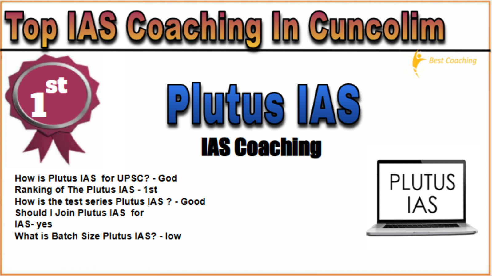 Plutus IAS Caoching in Cuncolim