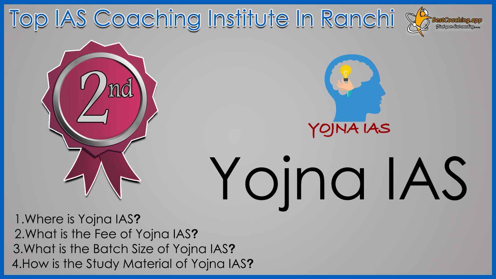 Rank 2 Top IAS Coaching in Ranchi