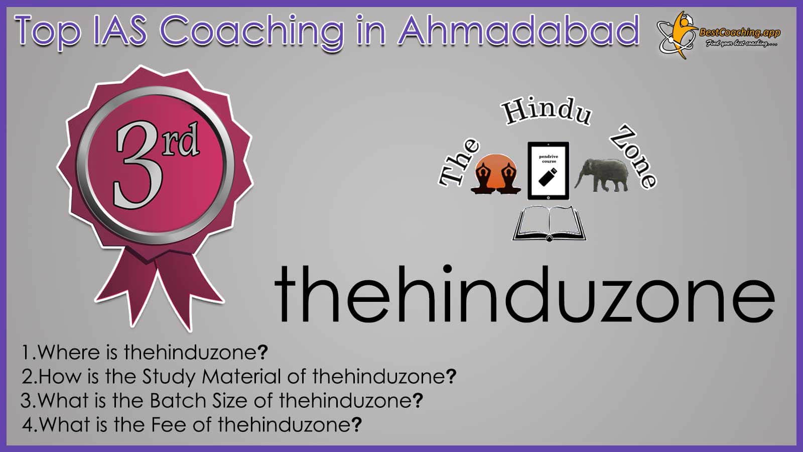 Rank 3 Best IAS Coaching in Ahmedabad