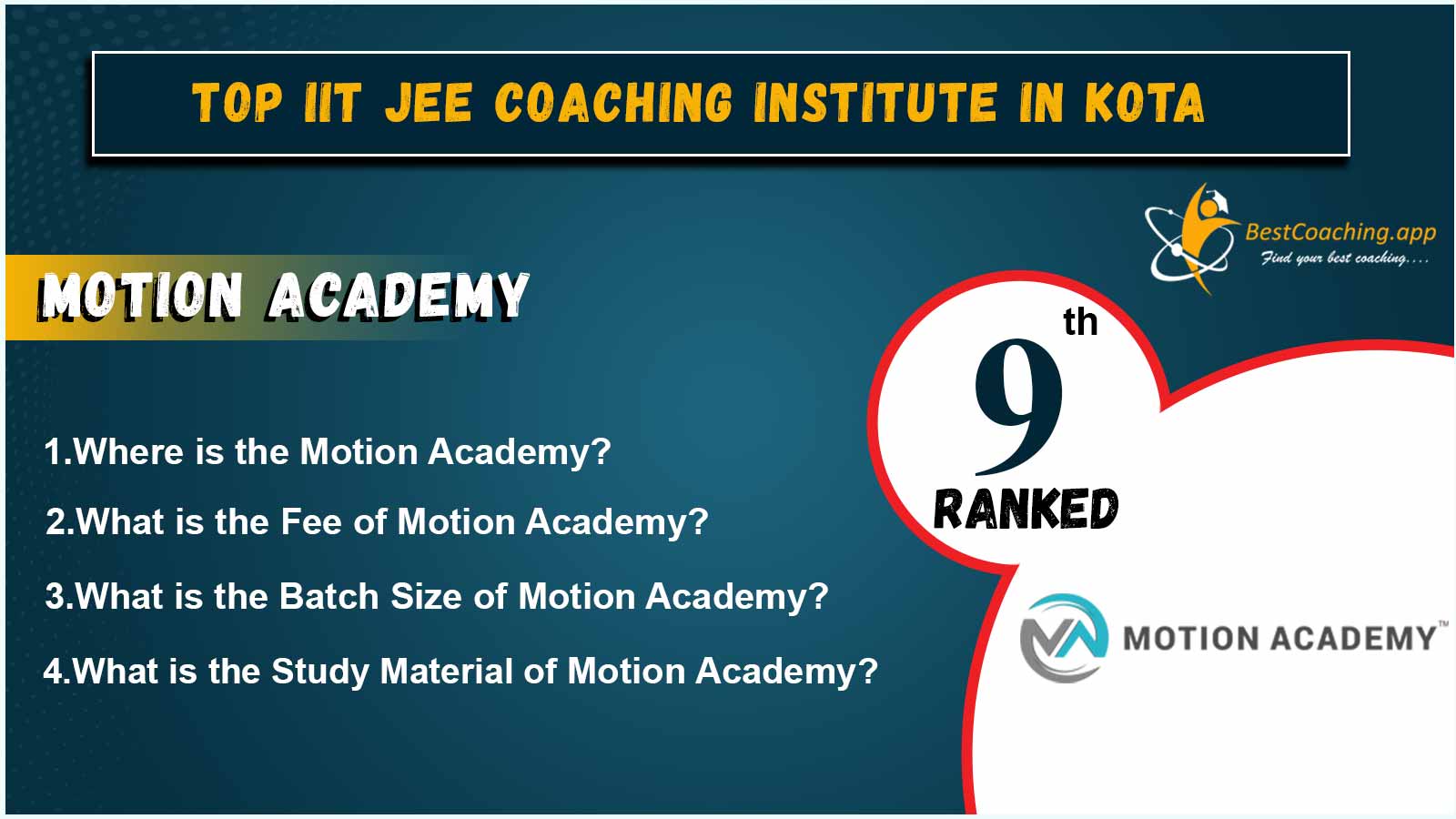 IIT JEE Coaching In Kota