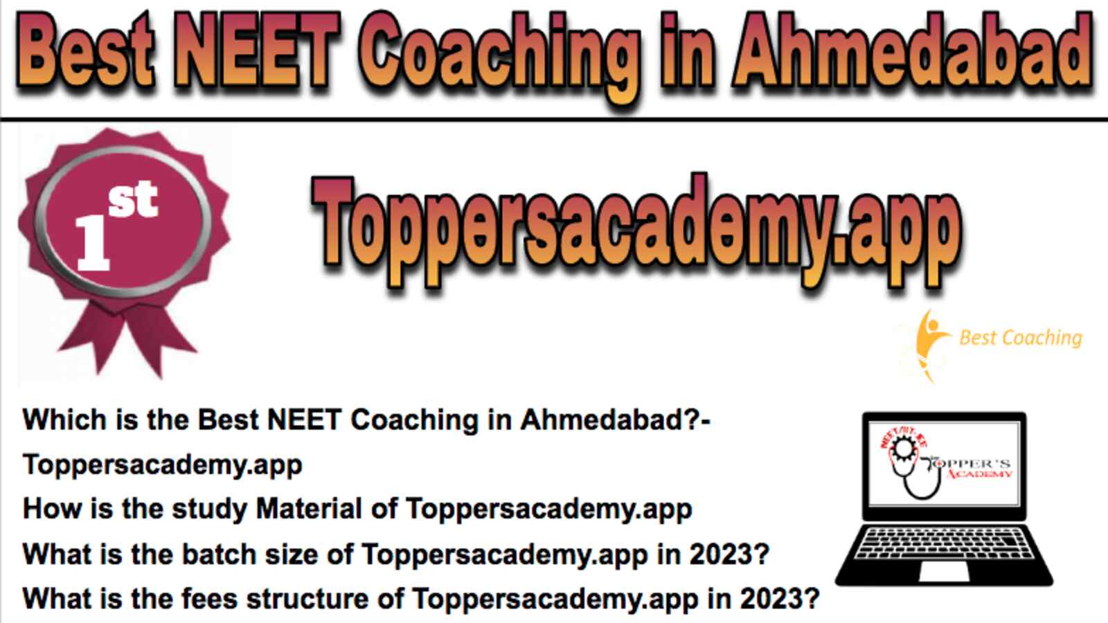 Rank 1 Best NEET Coaching in Ahmedabad