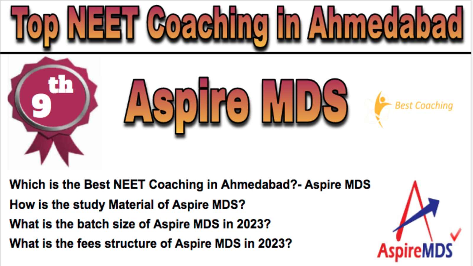 Rank 9 Best NEET Coaching in Ahmedabad
