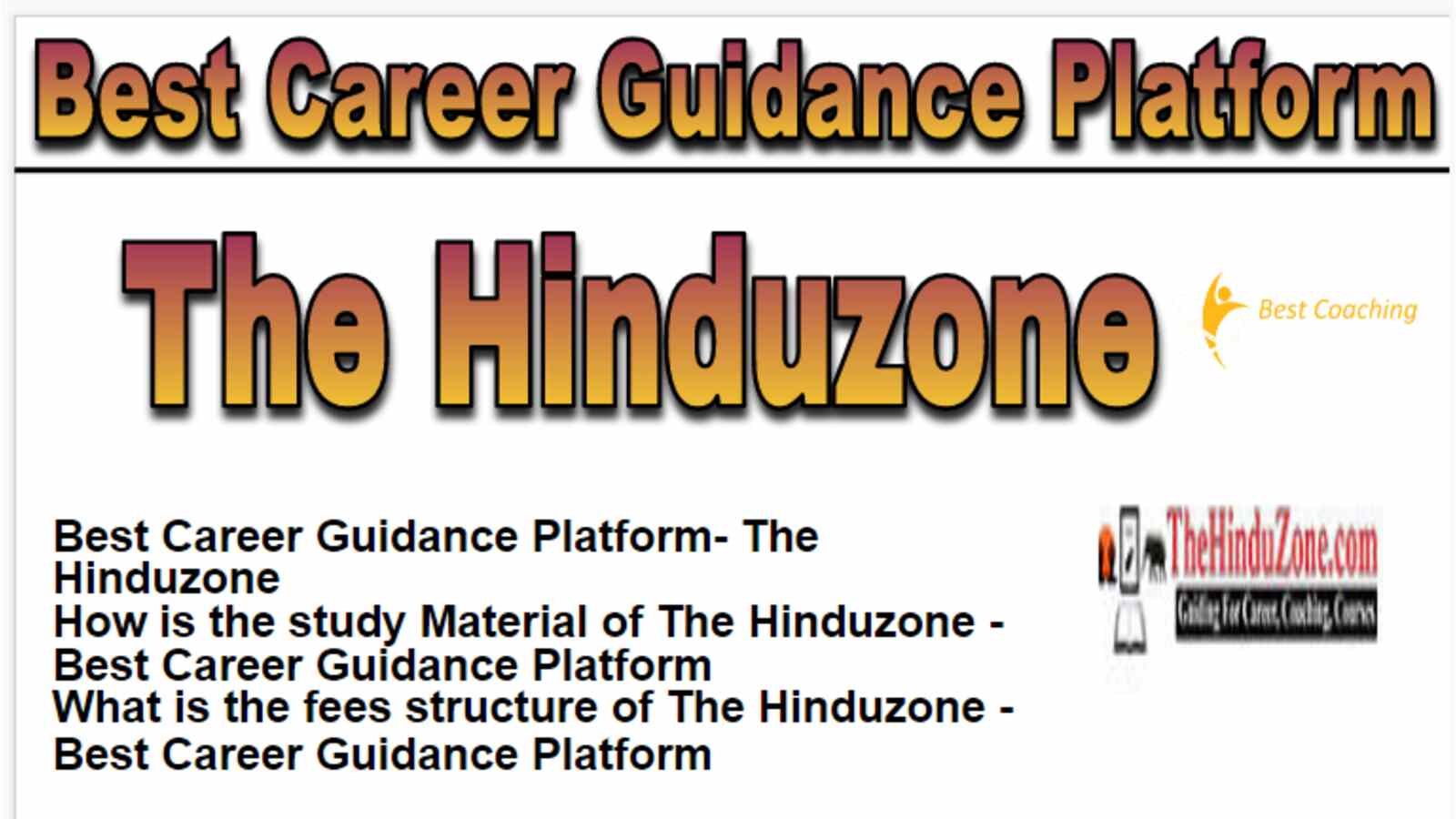 The HinduZone – Best Career Guidance Platform