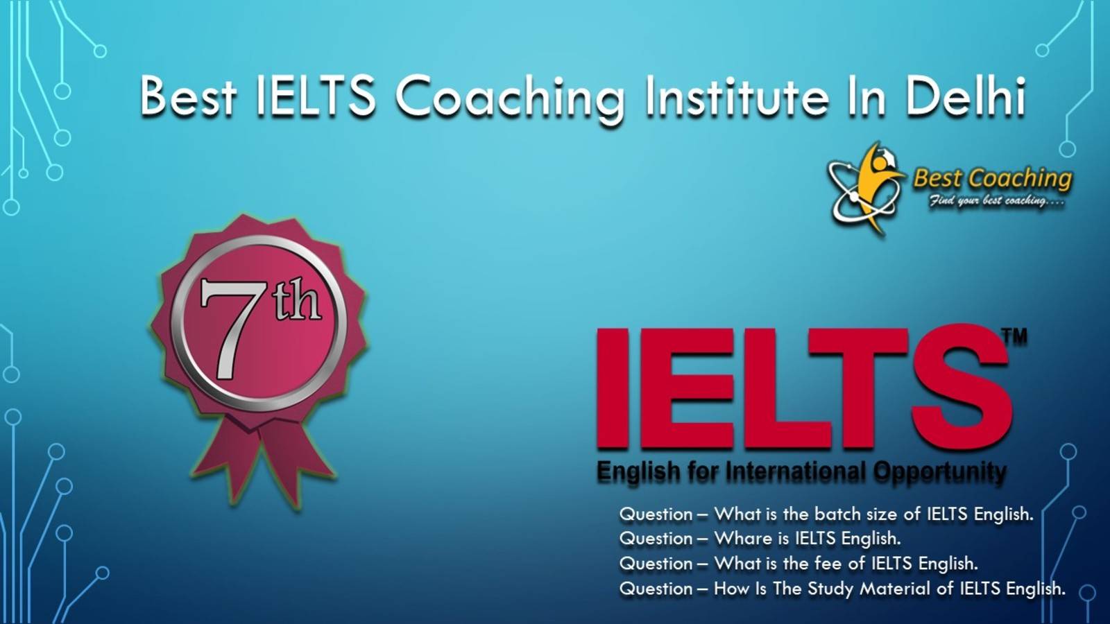 Top IELTS Coaching in Delhi