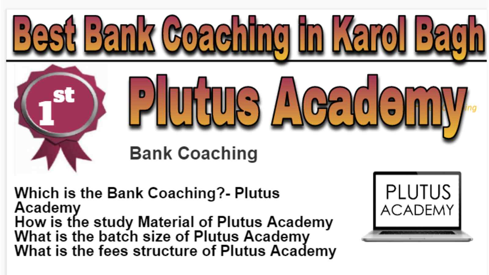 Rank 1 Best Bank Coaching in karol Bagh