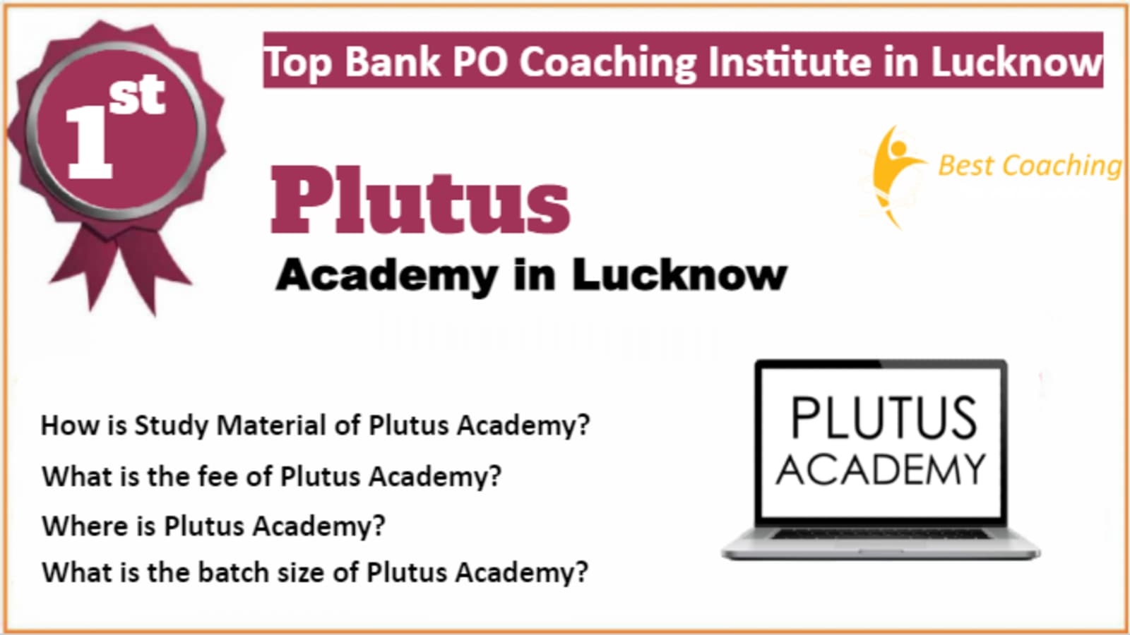 Rank 1 Best Bank PO Coaching in Lucknow