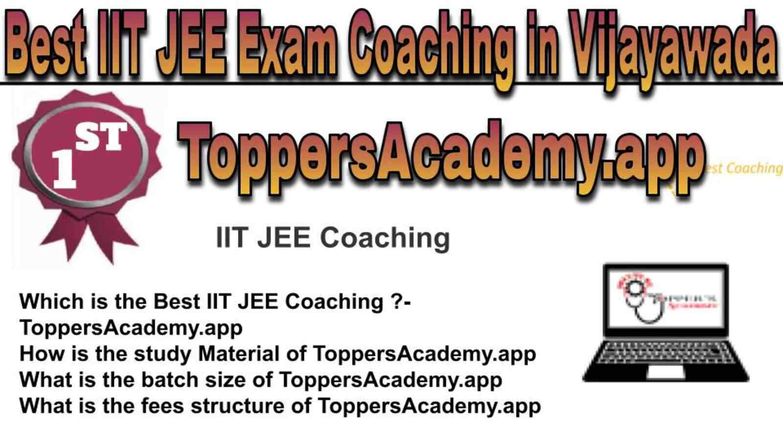 Rank 1 Best IIT JEE Coaching in Vijayawada