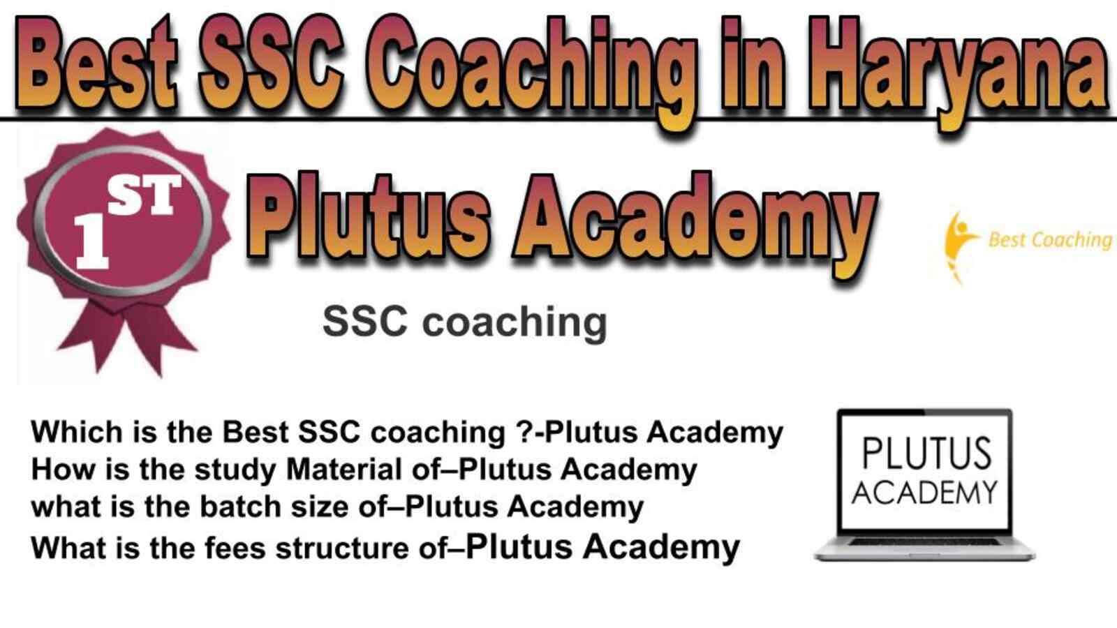 Rank 1 best SSC coaching in Haryana