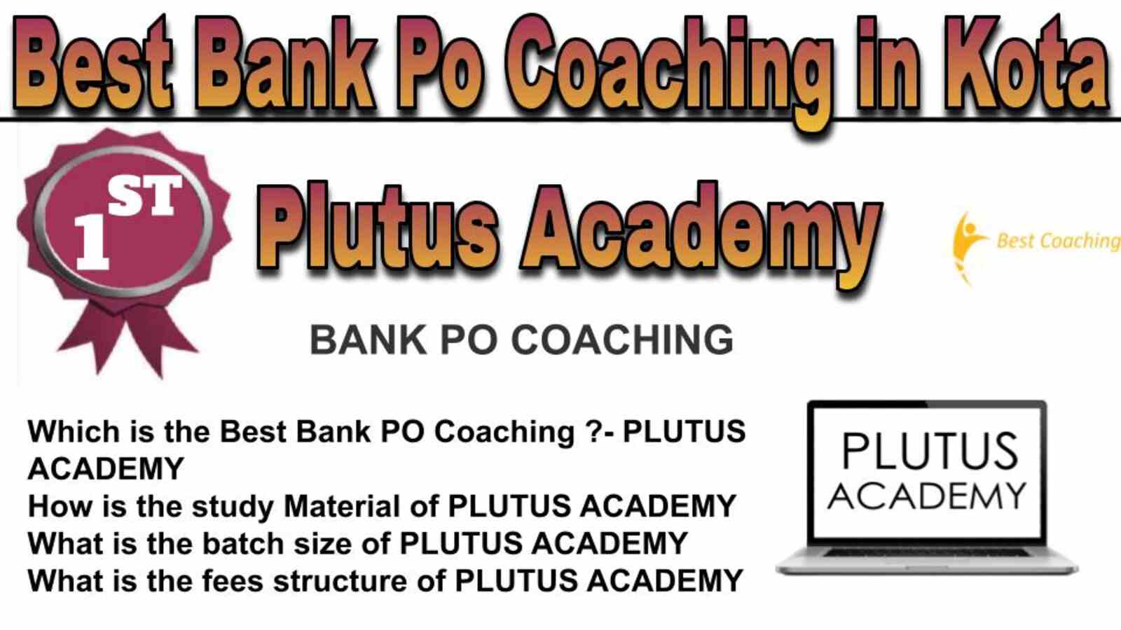 Rank 1 best bank po coaching in Kota