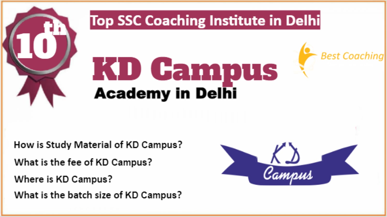 Rank 10 Best SSC Coaching In Delhi