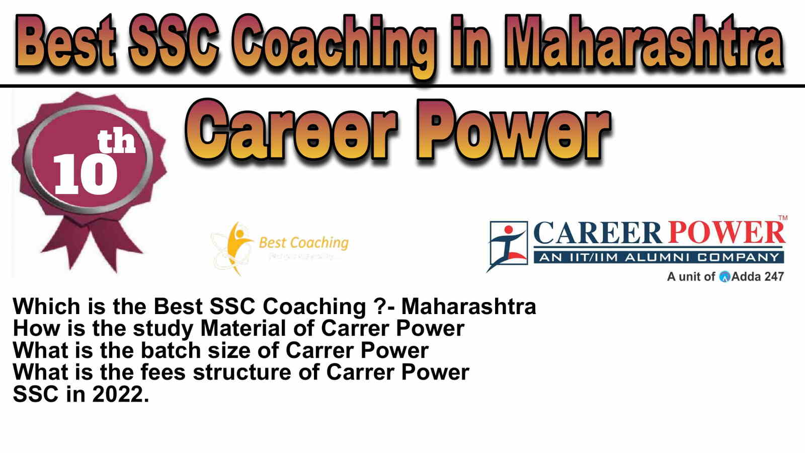 Rank 9 Best SSC Coaching in Maharashtra