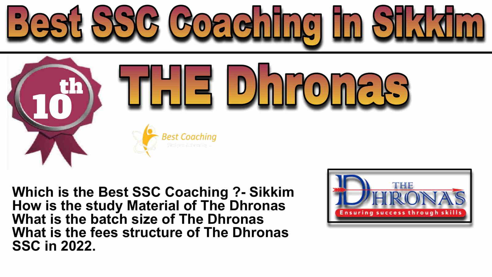 Rank 10 Best SSC Coaching in Sikkim