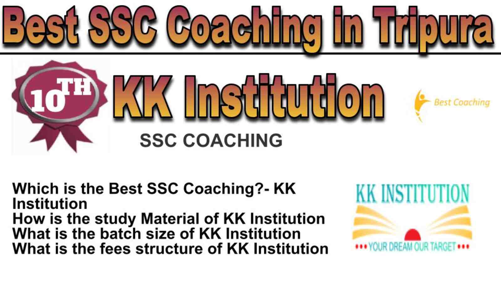 Rank 10 best SSC Coaching in Tripura