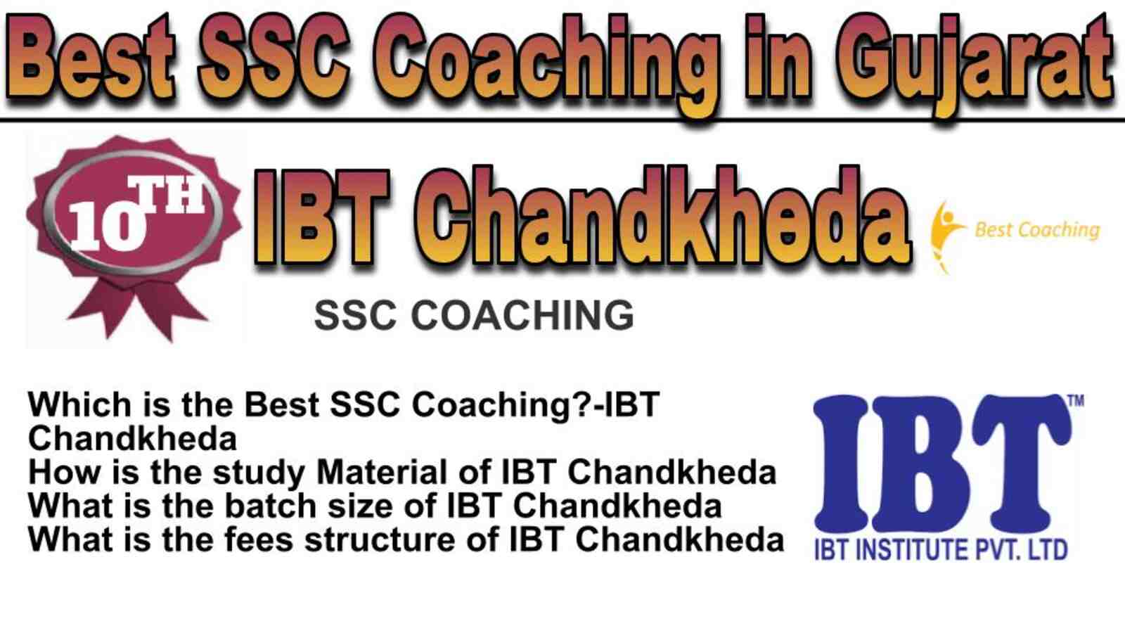 Rank 10 best SSC coaching in Gujarat