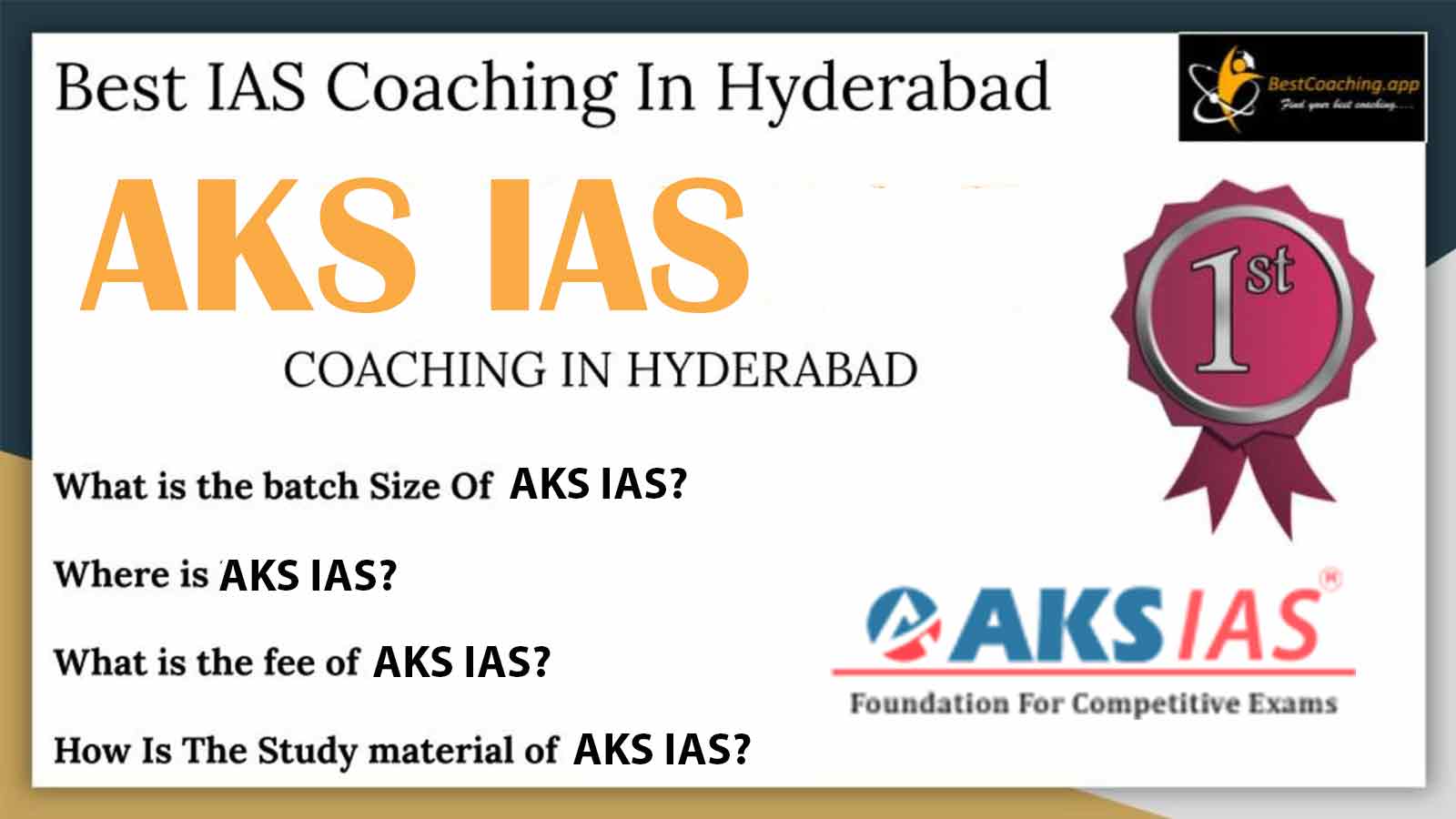 Rank 1st Best IAS Coaching in Hyderabad 2023
